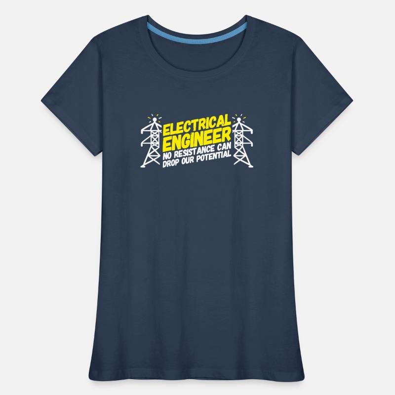 ELECTRICAL ENGINEER: Electrical Engineer Potential Women's Premium Organic T-Shirt
