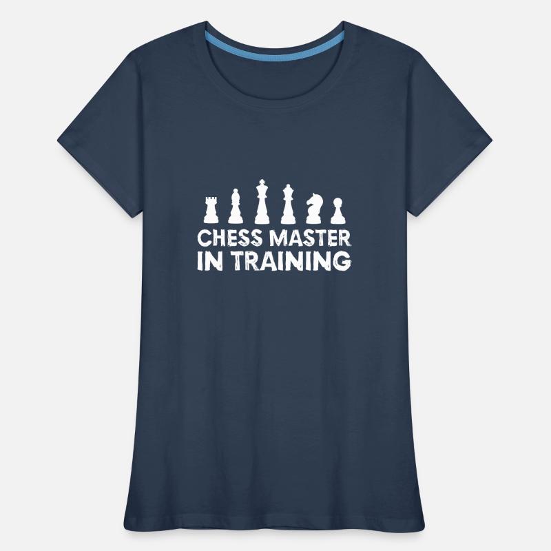 CHESS CHESS PLAYER: Chess Master in Training Frauen Premium Bio T-Shirt