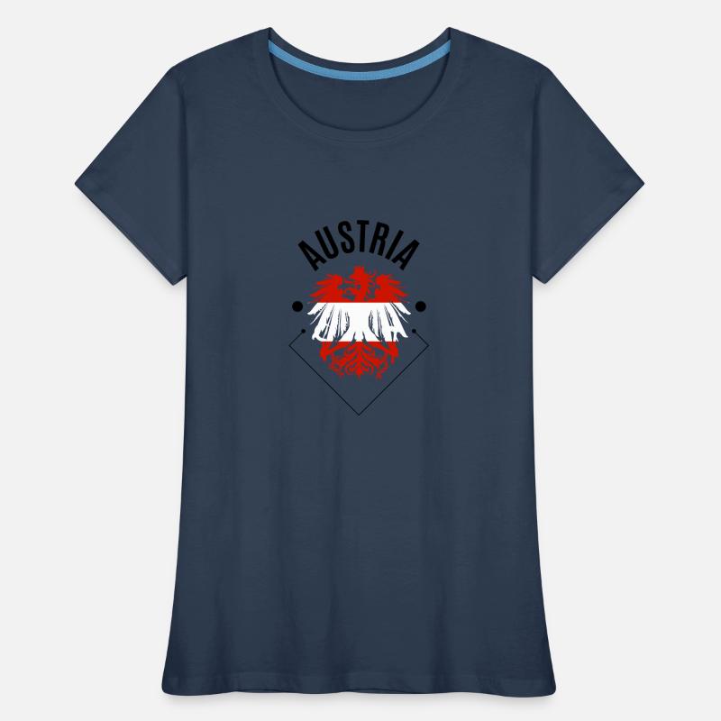 Austria - Eagle - Gift Women's Premium Organic T-Shirt