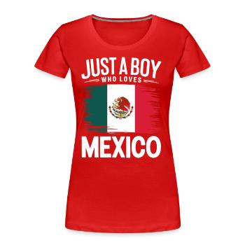 Mexico Mexico Mexican Spanish - Women's Premium Organic T-Shirt - navy - Front - Mia (176cm)