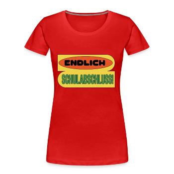 Schulabschluss 2024, Schulabschluss T Shirt, - Frauen Premium Bio T-Shirt - Navy - Vorne - Mia (176cm)
