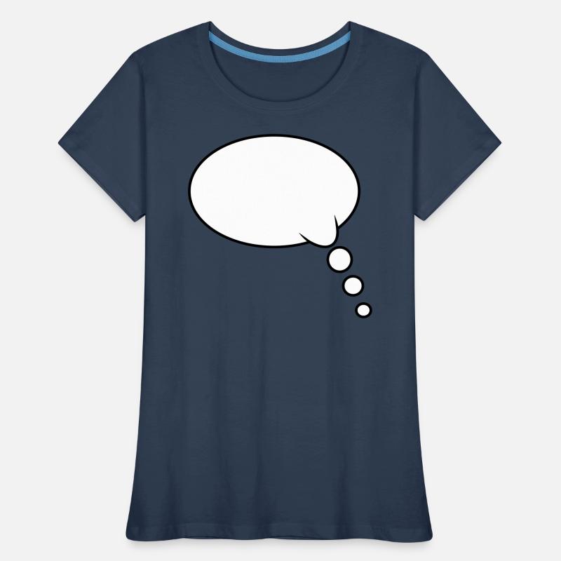 Thought Bubble Design Women's Premium Organic T-Shirt