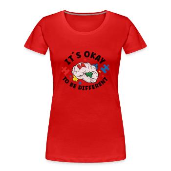 Autism Awareness Autism Disease Autistic Gift - Frauen Premium Bio T-Shirt - Navy - Vorne - Mia (176cm)