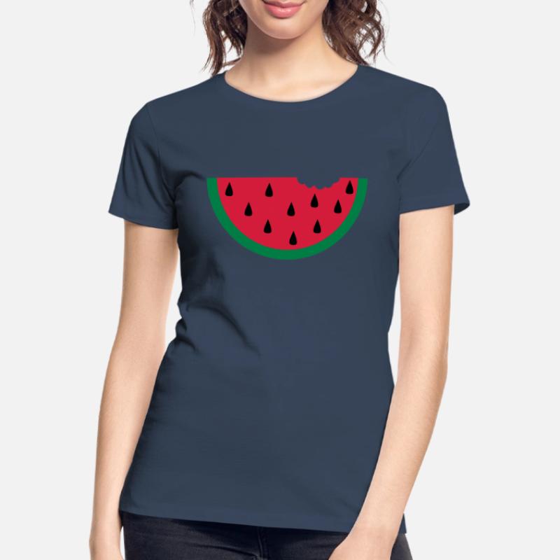 fruit pastèque pastèque T-shirt bio Premium Femme