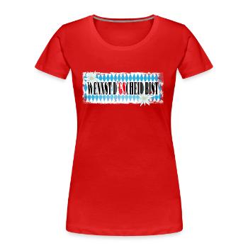 Biker Motorrad Boxer Abenteuer Gentlemen Scrambler - Frauen Premium Bio T-Shirt - Navy - Vorne - Mia (176cm)