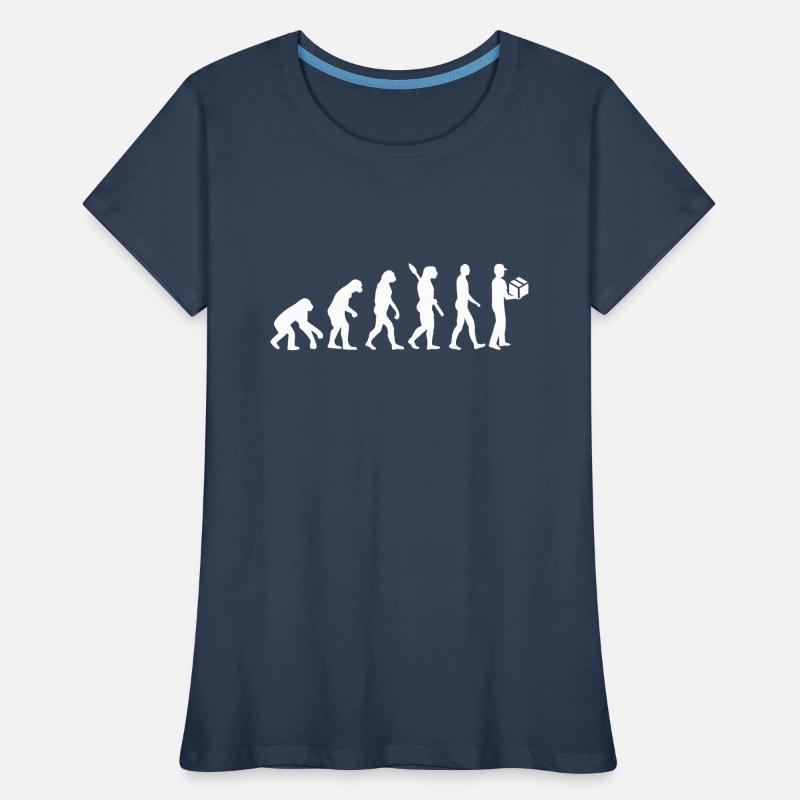 Evolution Messager T-shirt bio Premium Femme