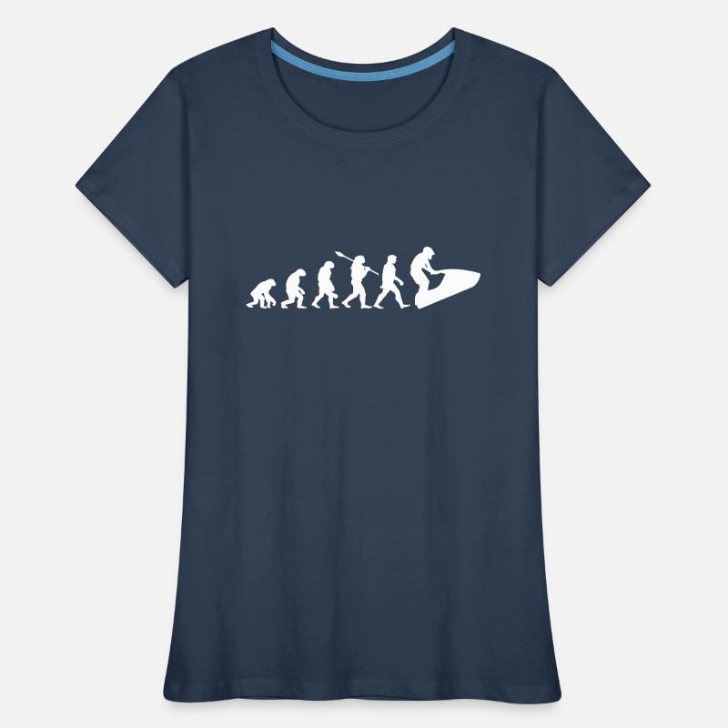 Jetski Evolution Women's Premium Organic T-Shirt