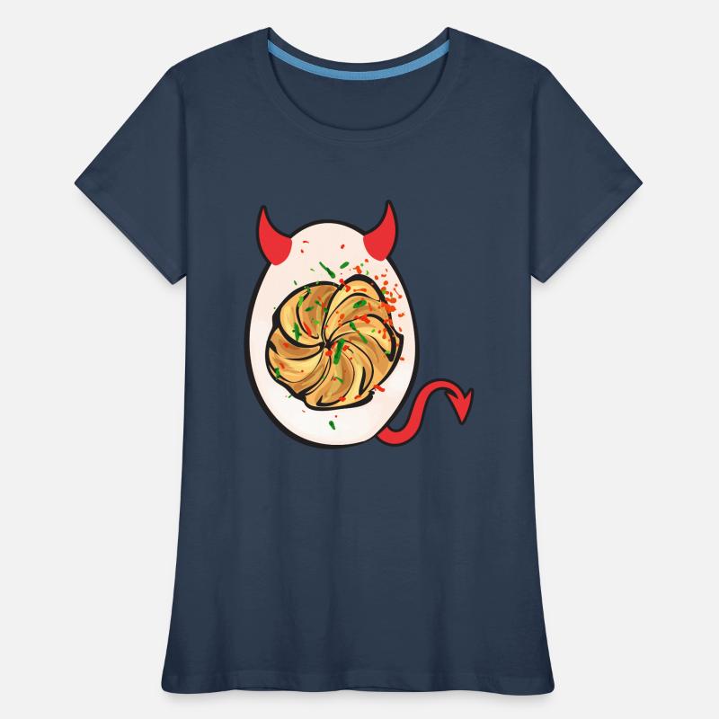 Stuffed Eggs Deviled Eggs Women's Premium Organic T-Shirt