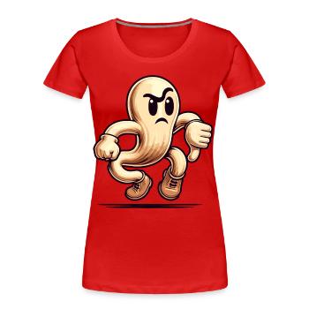 Cool Ghost Funny Halloween Party Thumbs Down - Women's Premium Organic T-Shirt - navy - Front - Mia (176cm)