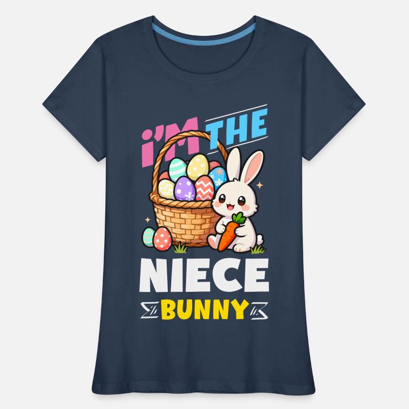 Happy Easter Sweet Easter Bunny Egg Hunt Easter Eggs Women's Premium Organic T-Shirt