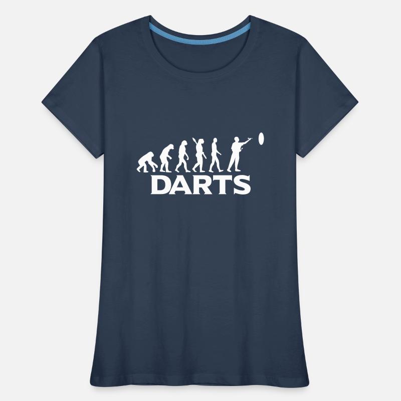 Evolution DARTS DART DARTEN Women's Premium Organic T-Shirt