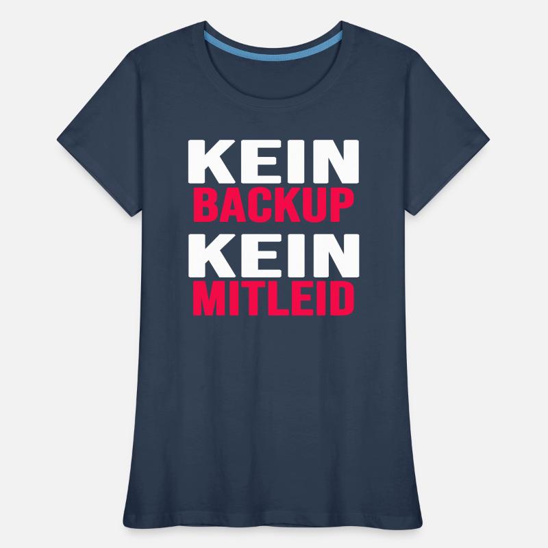 informatik backup nerd coder download gamer Frauen Premium Bio T-Shirt