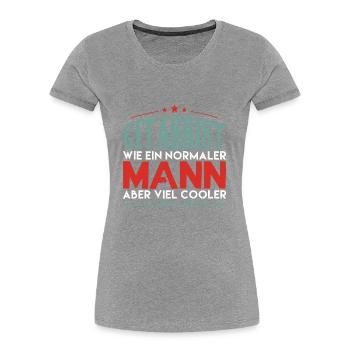 Gitarren Opa Gitarre Großvater Geschenk !! - Frauen Premium Bio T-Shirt - Navy - Vorne - Mia (176cm)