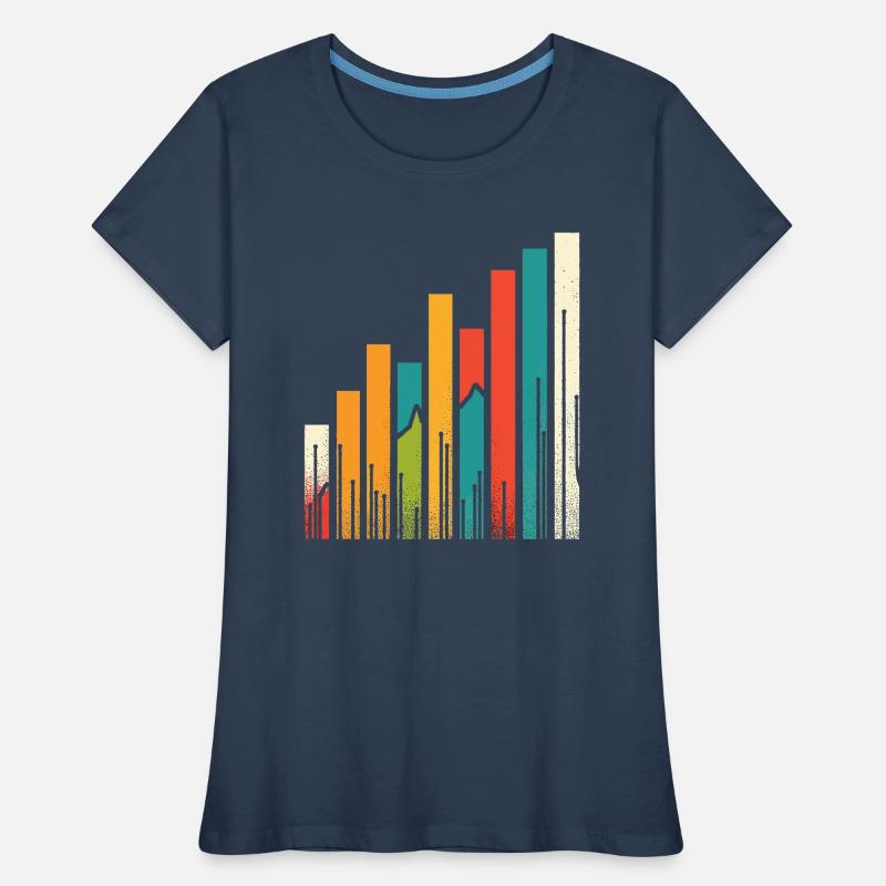 Data Analysis & Charts - Visual Gift Idea Women's Premium Organic T-Shirt