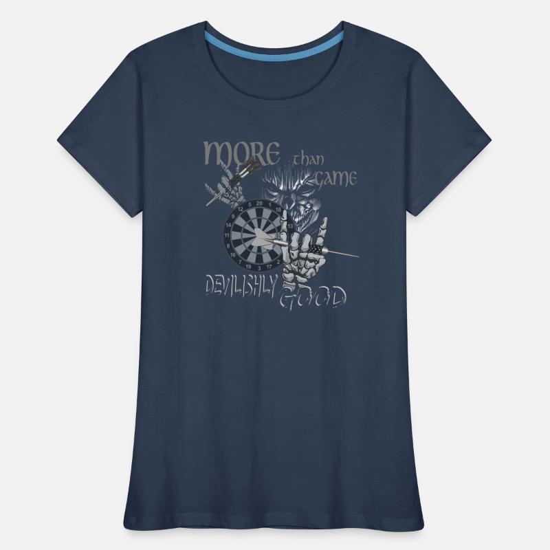 Dart Design devilishly good, Dart devilishly good, Women's Premium Organic T-Shirt