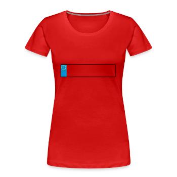 license plate europe_g1 - Women's Premium Organic T-Shirt - navy - Front - Mia (176cm)