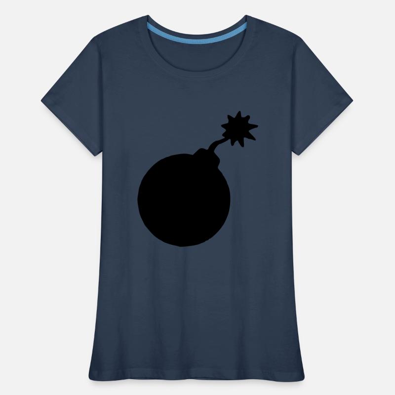 Bombe by www.codeshirt24.de Frauen Premium Bio T-Shirt