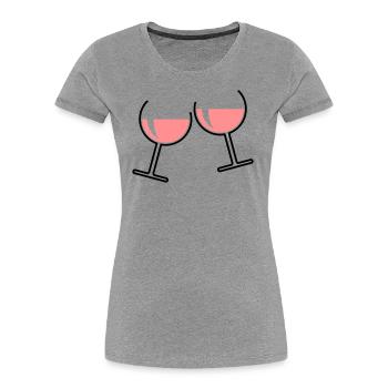X2 Rose Stiel Fuss - Frauen Premium Bio T-Shirt - Navy - Vorne - Mia (176cm)