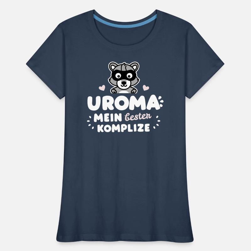 Uroma Komplize Geburtstag Urgroßmutter Muttertag Frauen Premium Bio T-Shirt