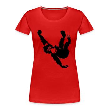 ape - Frauen Premium Bio T-Shirt -  - Vorne - Mia (176cm)