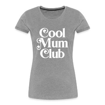 Cooler Mama-Club - Frauen Premium Bio T-Shirt - Navy - Vorne - Mia (176cm)