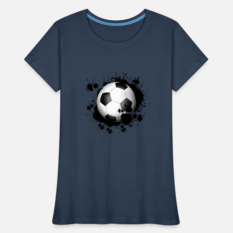 Fußball Frauen Premium Bio T-Shirt