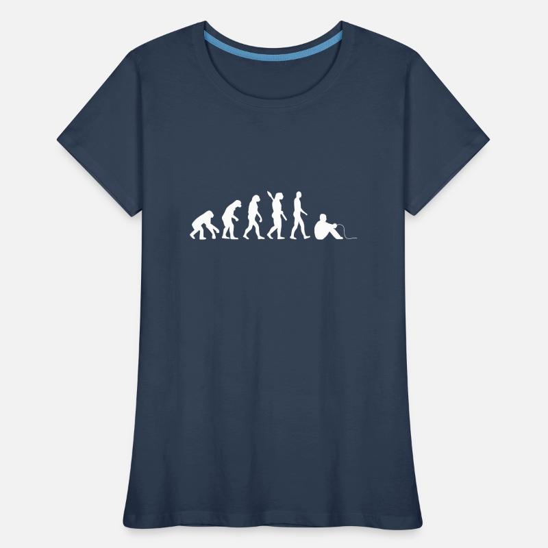 Evolution GAMER w Women's Premium Organic T-Shirt