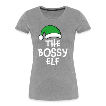 Der herrische Elf - Frauen Premium Bio T-Shirt - Navy - Vorne - Mia (176cm)
