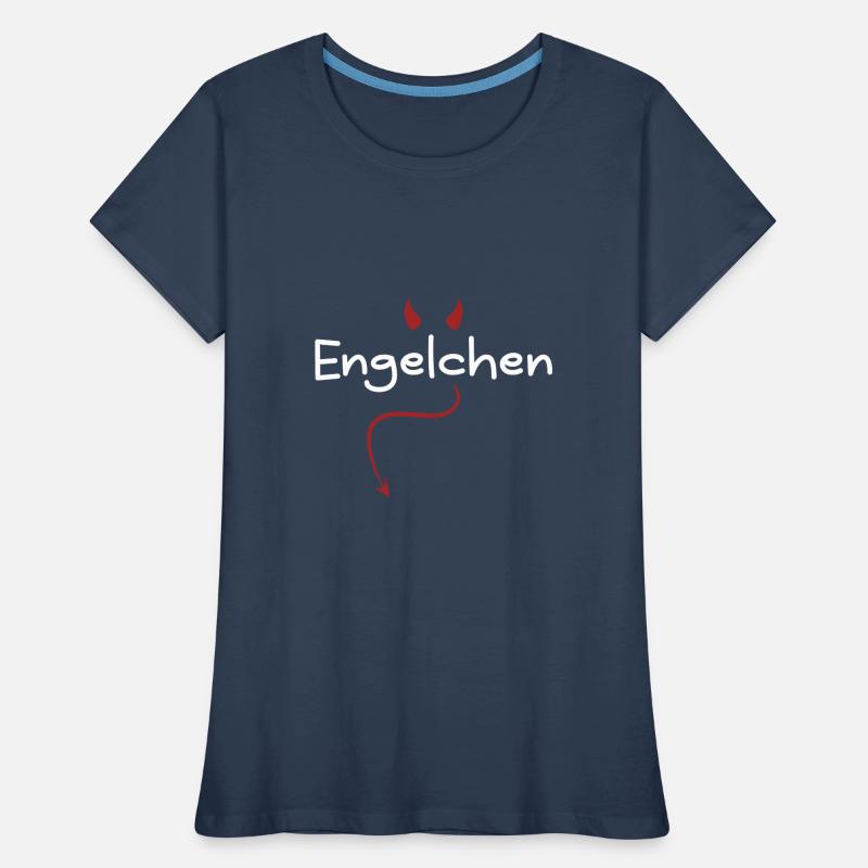 Engelchen Engel Kostüm Teufelchen oder Engelchen Frauen Premium Bio T-Shirt