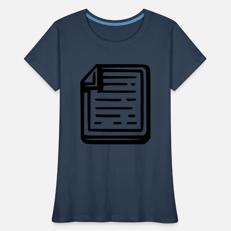 Notes Women's Premium Organic T-Shirt