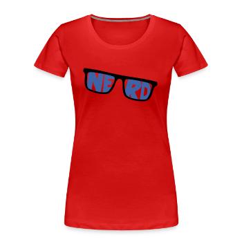 nerd coder server download cyberspace programmer - Frauen Premium Bio T-Shirt - Navy - Vorne - Mia (176cm)