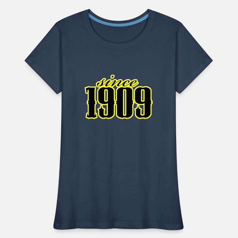 since 1909 (black) Frauen Premium Bio T-Shirt