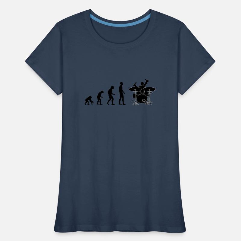 drummer evolution Women's Premium Organic T-Shirt
