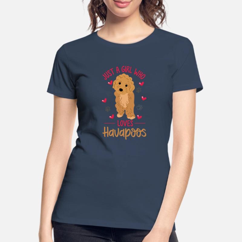havapoo, havapoo havapoo mutter, Havaneser, Frauen Premium Bio T-Shirt