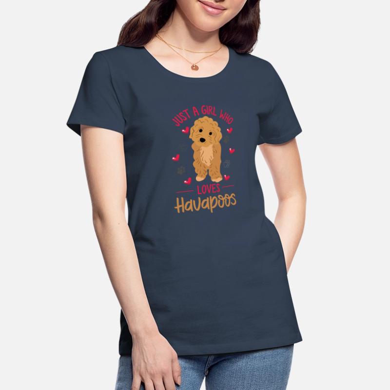 havapoo, havapoo havapoo mutter, Havaneser, Frauen Premium Bio T-Shirt