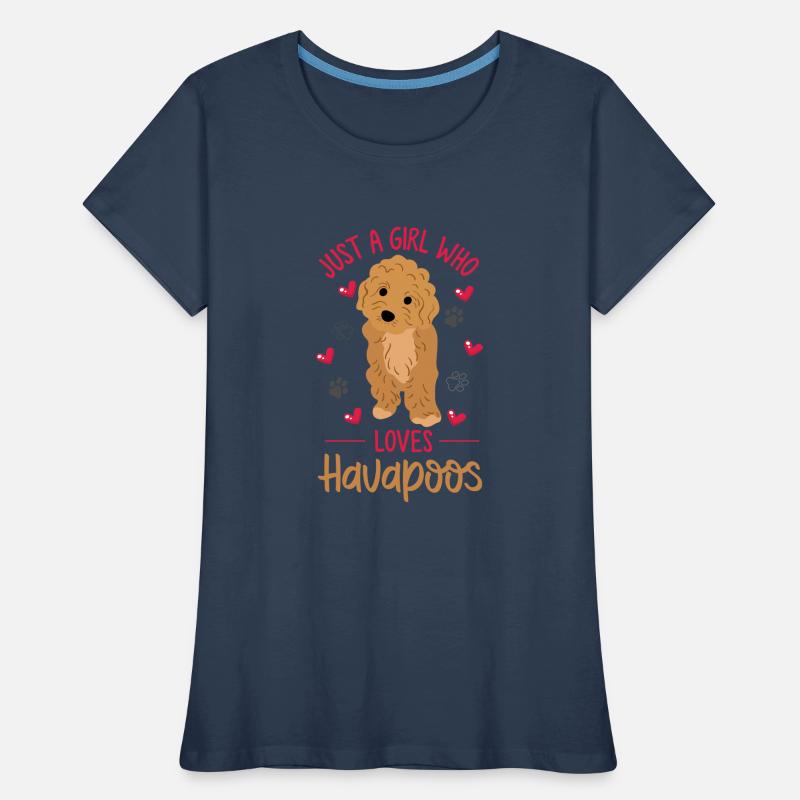 havapoo, havapoo havapoo mutter, Havaneser, Frauen Premium Bio T-Shirt