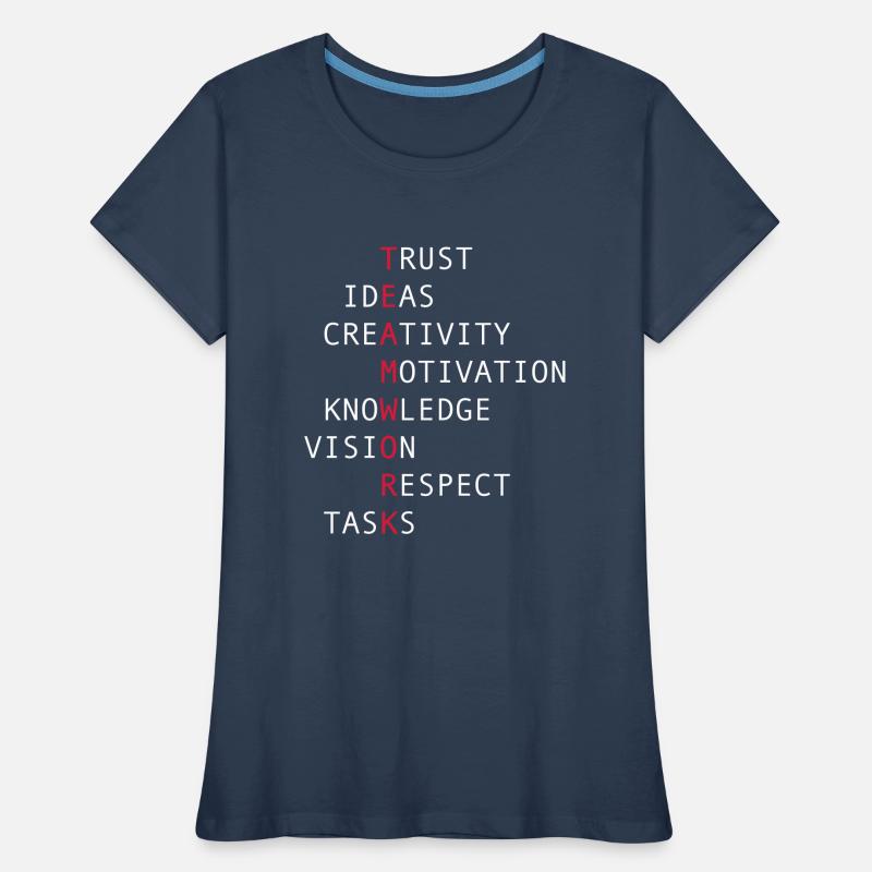 Teamwork Women's Premium Organic T-Shirt