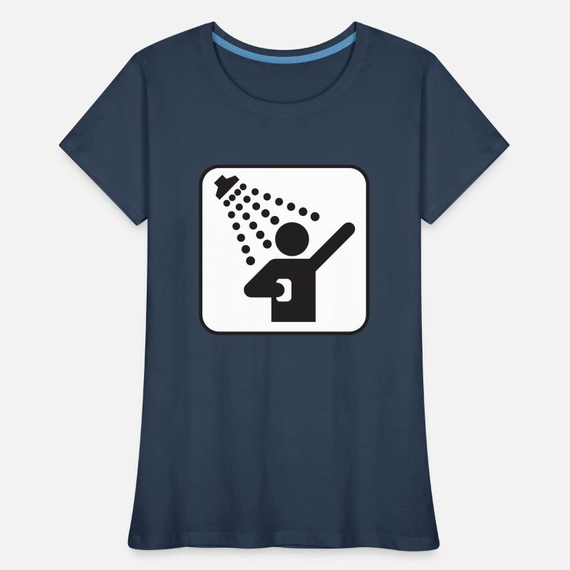 douche T-shirt bio Premium Femme