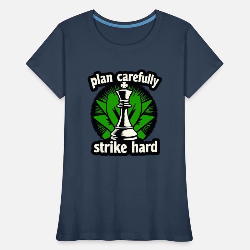Le plan Schach frappe fort T-shirt bio Premium Femme