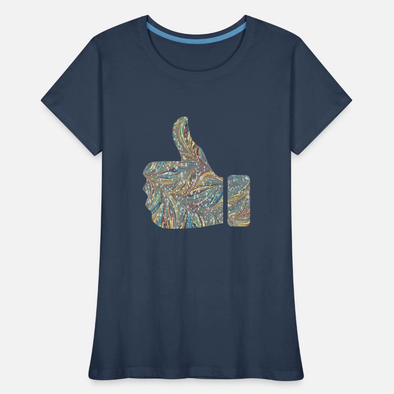 signe de la main comme e 201 T-shirt bio Premium Femme