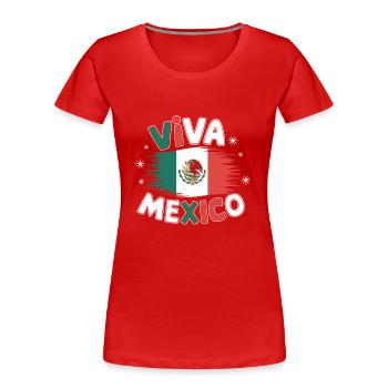 Mexico Mexico Mexican Spanish - Women's Premium Organic T-Shirt - navy - Front - Mia (176cm)