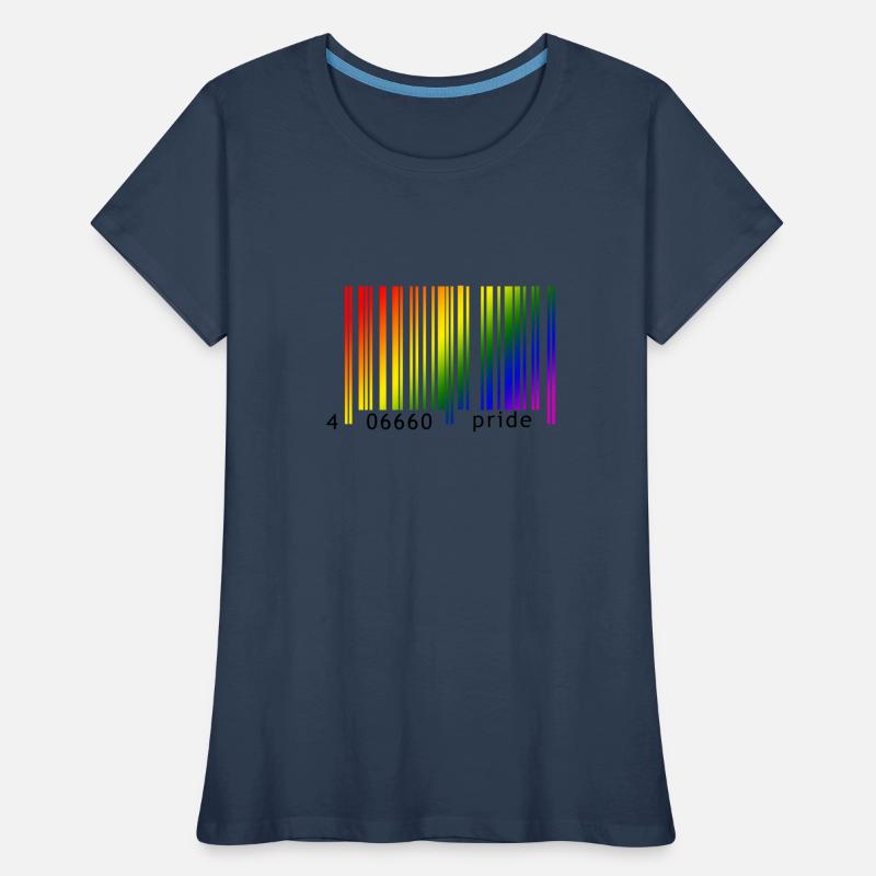 Devil Rainbow Pride Frauen Premium Bio T-Shirt