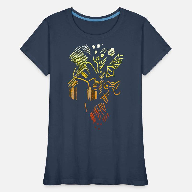 Abstract Pattern Women's Premium Organic T-Shirt