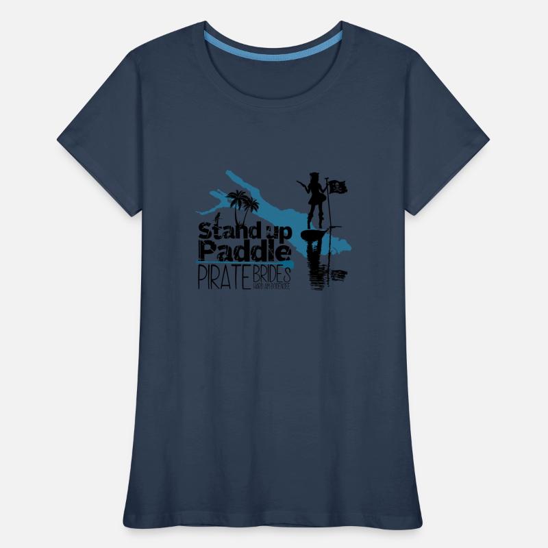 SUP Pirate Brides Bodensee Frauen Premium Bio T-Shirt