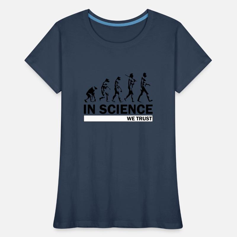 Evolution de la science T-shirt bio Premium Femme