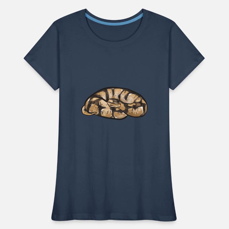 Ball Python Snake King Python Women's Premium Organic T-Shirt
