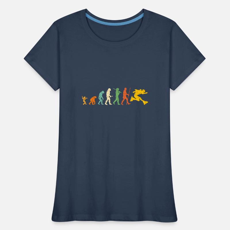 Roller Evolution Women's Premium Organic T-Shirt