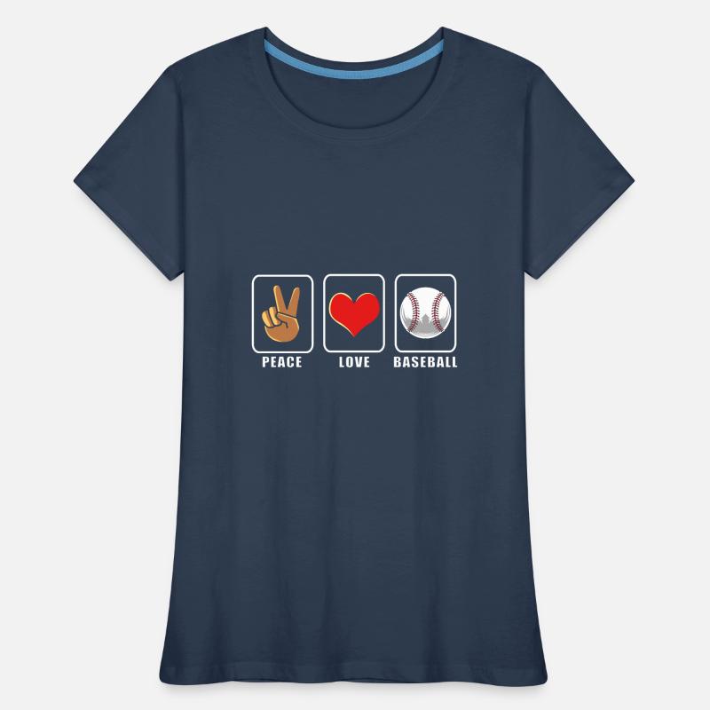 Baseball Women's Premium Organic T-Shirt