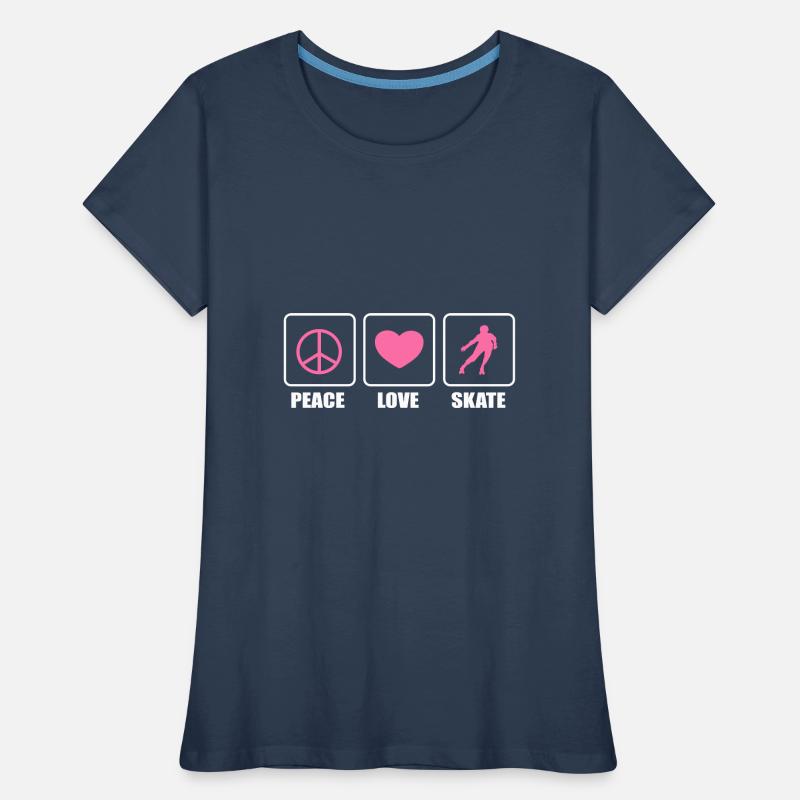 Roller Skating Roller Skates Inline Skates Women's Premium Organic T-Shirt