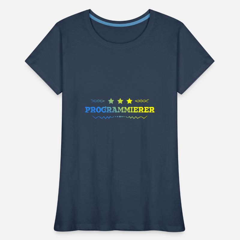 Programmierer Beruf Frauen Premium Bio T-Shirt